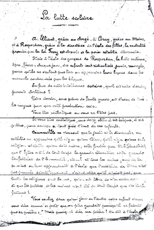 tract ( recto )