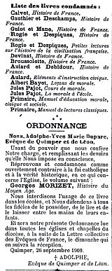  livres interdits - Duparc - 1909