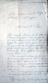 Lettre au Préfet